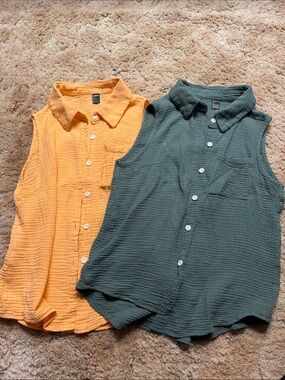 Bundle Button Up Tanks